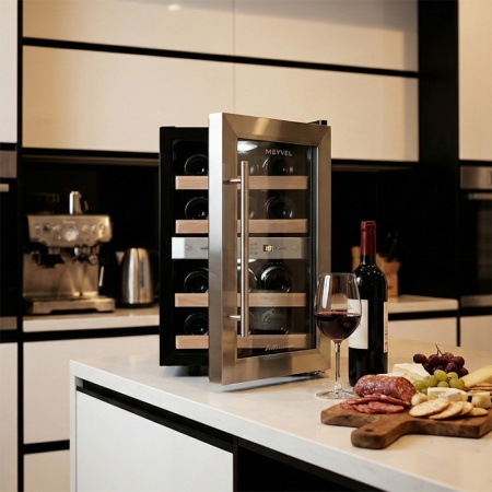 Термоэлектрический винный шкаф Meyvel MV12-SF2 двухзонный